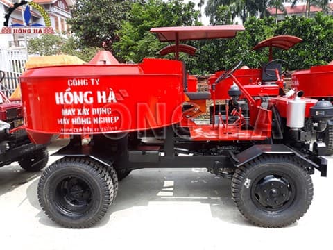 Vì sao máy trộn bê tông tự hành Hồng Hà lại được nhiều khách hàng chọn mua?