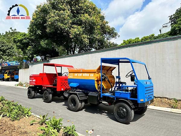 Máy trộn bê tông Hồng Hà - Lựa chọn hiệu quả cho các dự án xây dựng