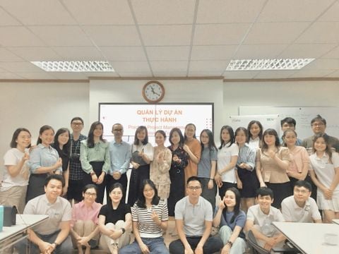 Triển khai thành công khóa Quản lý dự án thực hành tại BIDV