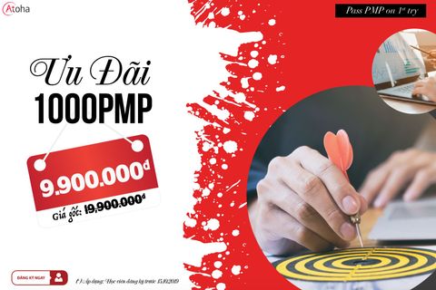 CHƯƠNG TRÌNH ƯU ĐÃI KỲ THI PMP THÁNG 06.2020