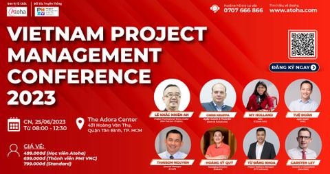 LỘ DIỆN DÀN SPEAKER TẠI VIETNAM PROJECT MANAGEMENT CONFERENCE 2023
