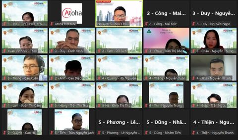 Kết thúc thành công khóa học Quản lý tiến độ dự án cho HD Bank