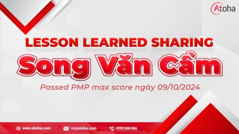 PMP lessons learned sharing - Song Văn Cẩm (PMPONLINEPRO40)