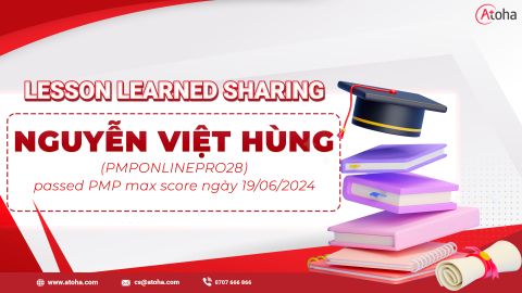 Kinh nghiệm thi PMP - Nguyễn Việt Hùng (PMPONLINEPRO28)