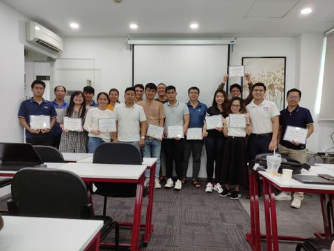Kết thúc thành công khóa học PMPPRO21