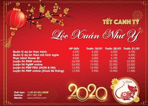 Ưu đãi Lộc Xuân Như Ý 2020