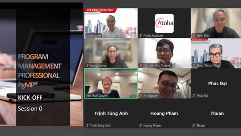 Khai giảng thành công khóa học PgMPONLINEPRO15