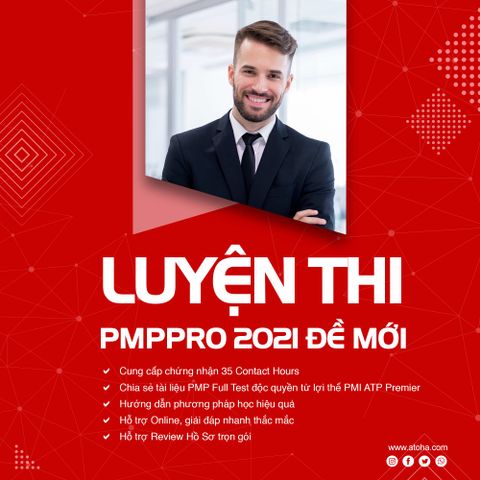 Khai giảng lớp luyện thi PMP offline ở TP. HCM (PMPPRO10) - luyện thi PMP cấp tốc theo đề thi mới 2021