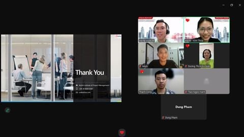 Kết thúc thành công khóa học PgMPONLINEPRO11