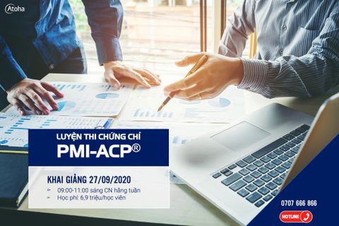 Khai giảng thành công lớp luyện thi PMI-ACP ngày 27/09/2020