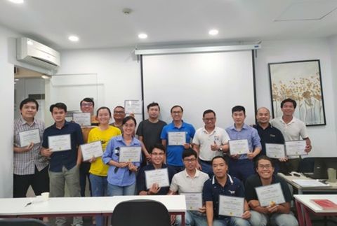 Kết thúc thành công khóa học PMP offline tại TP. HCM - PMPPRO19