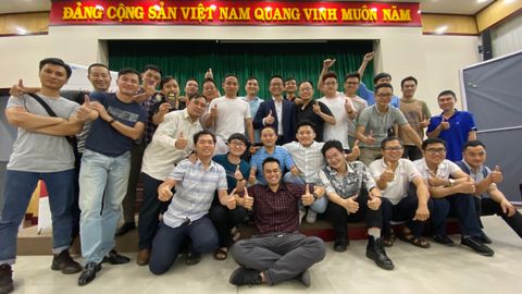 Kết thúc thành công khóa quản lý dự án thực hành (4 ngày) và khóa quản lý dự án theo mô hình Agile (2 NGÀY) cho SNP- Tổng Công Ty Tân Cảng Sài Gòn