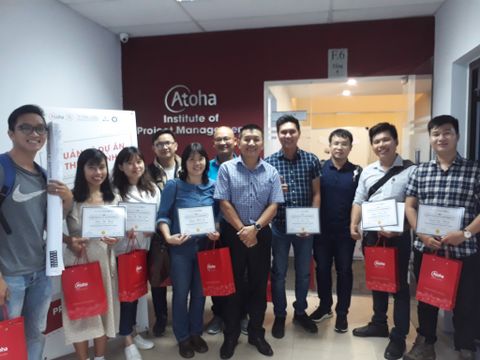 Kết thúc thành công lớp Quản lý dự án thực hành PPM21 (12-13/3/2021)