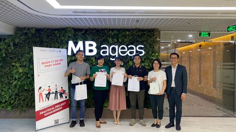 Kết thúc thành công khoá đào tạo Quản lý dự án thực hành PPM22 tại Hà Nội