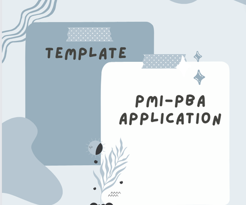 Mẫu template chuẩn bị hồ sơ thi PMI-PBA®