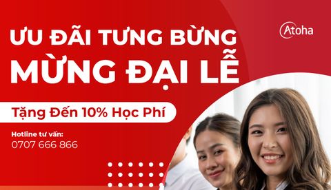ƯU ĐÃI TƯNG BỪNG - MỪNG ĐẠI LỄ!