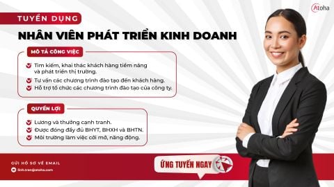 Tuyển dụng Nhân viên Phát triển kinh doanh tại Hà Nội