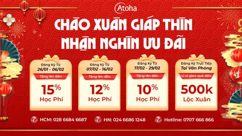 Chào Xuân Giáp Thìn – Nhận Nghìn Ưu Đãi