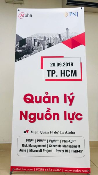 Atoha triển khai đào tạo chủ đề Quản lý nguồn lực cho PNJ