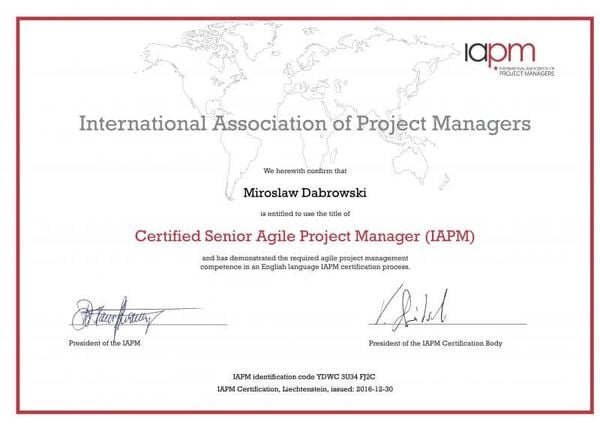 Chứng nhận Quản lý dự án IAPM