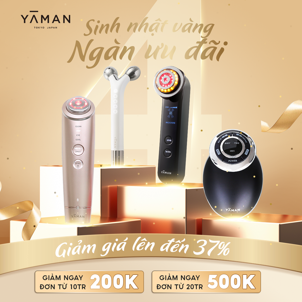 SINH NHẬT VÀNG -  NGÀN ƯU ĐÃI - MỪNG YAMAN VN LÊN 04 TUỔI