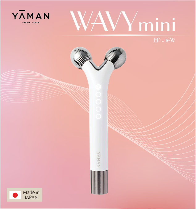 Cây Lăn Massage Mặt Và Chăm Sóc Vùng Mắt YA-MAN WAVY mini EP