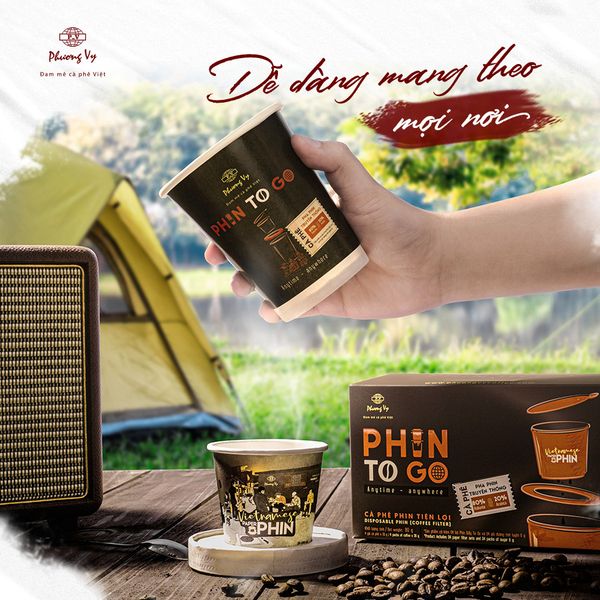 Cà phê tiện lợi Phin To Go - Phương Vy Coffee