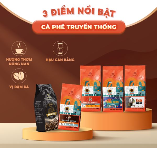 Cà phê truyền thống tại Phương Vy Coffee