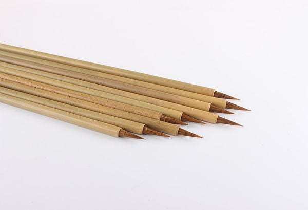 Bút lông thư pháp trúc quản tiểu khải