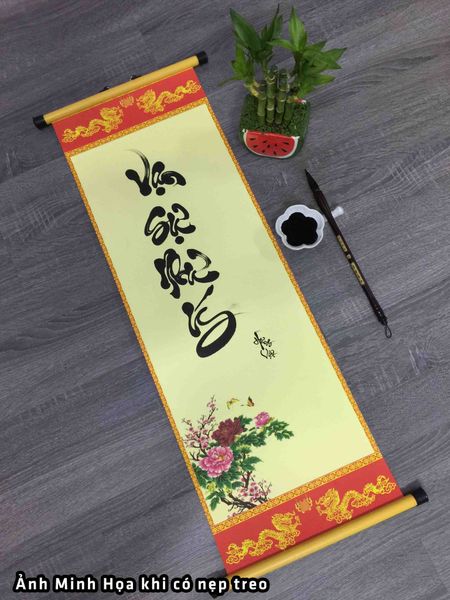 Ảnh minh họa khi sử dụng nẹp treo