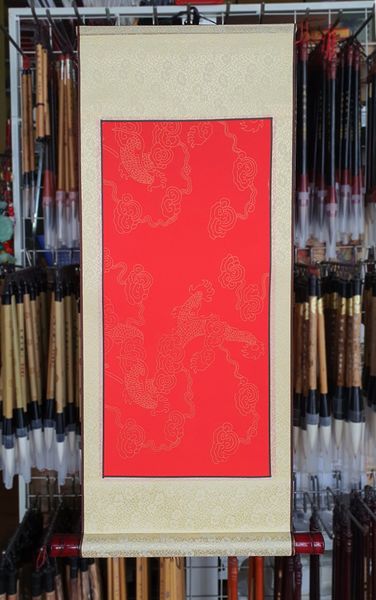 Biểu thư pháp nút gỗ 30x80cm