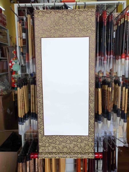 Biểu thư pháp nút gỗ 30x80cm