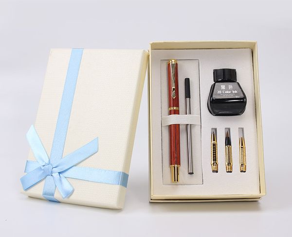 Bộ Bút Lông Bơm Mực Lục Phẩm Đường