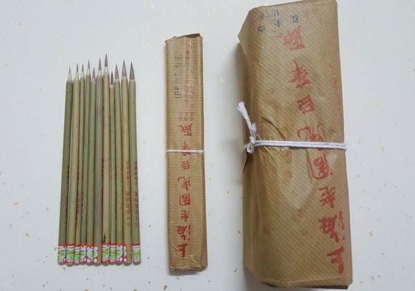 Bộ 11 chiếc bút lông hãng con cọp