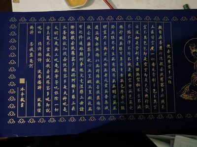 Một số khách hàng chép bát nhã tâm kinh