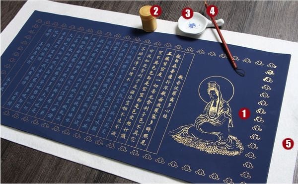 Bộ Chép Bát Nhã Tâm Kinh 05 SP