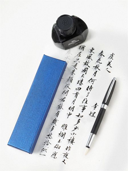 Hình ảnh chi tiết Bút lông bơm mực ngòi mềm hãng Hero 1080