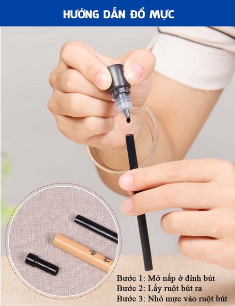 Hướng dẫn bơm mực