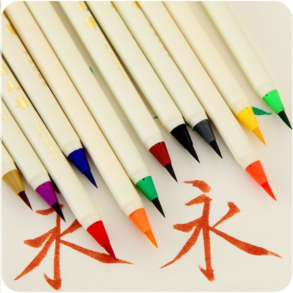 Bút lông, bút ngòi mềm Nhật Bản viết thư pháp, hội họa