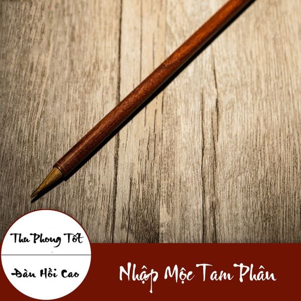 Bút lông thư pháp tiểu khải Nhập Mộc Tam Phân