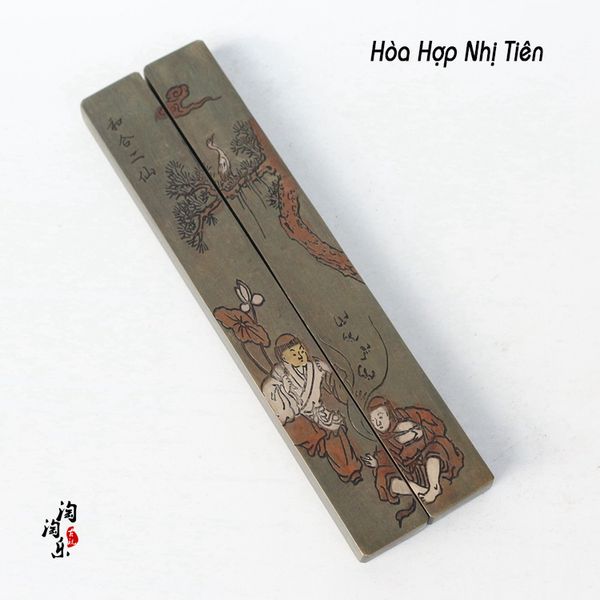 Mẫu chặn giấy đồng hòa hợp nhị tiên