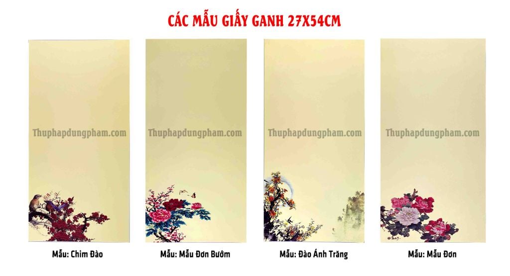 Giấy ganh viết thư pháp