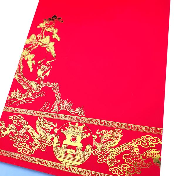 Giấy Nhung viết thư pháp