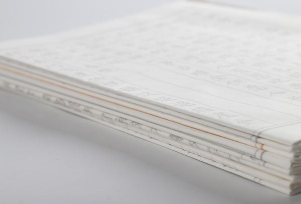 Giấy tập mô, luyện viết nhớ chữ Hán