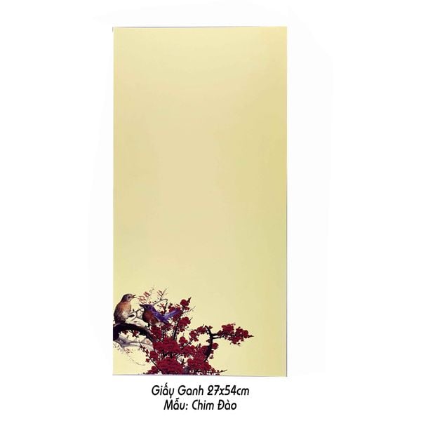 Giấy ganh viết thư pháp 27x54cm