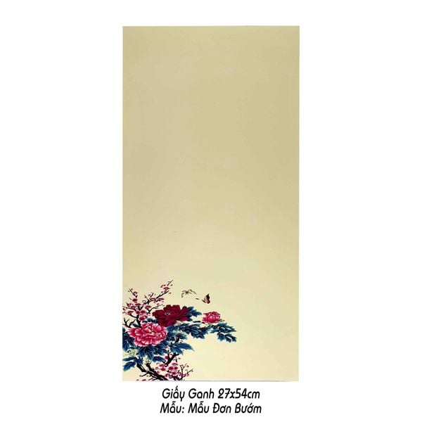 Giấy ganh viết thư pháp 27x54cm