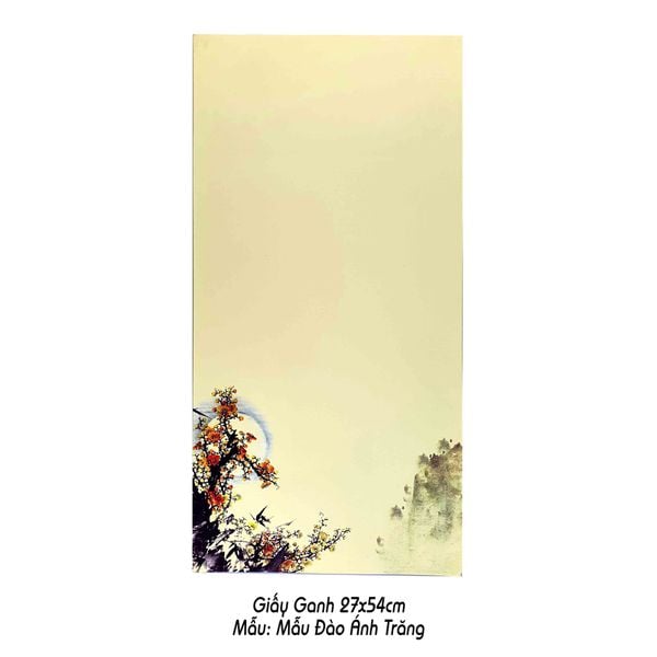 Giấy ganh viết thư pháp 27x54cm