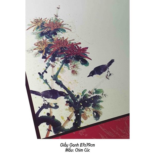 Giấy Ganh viết thư pháp 27x79cm