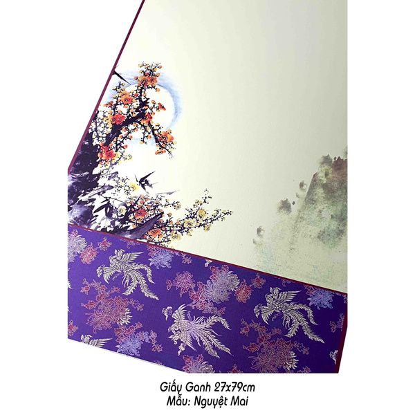 Giấy Ganh viết thư pháp 27x79cm