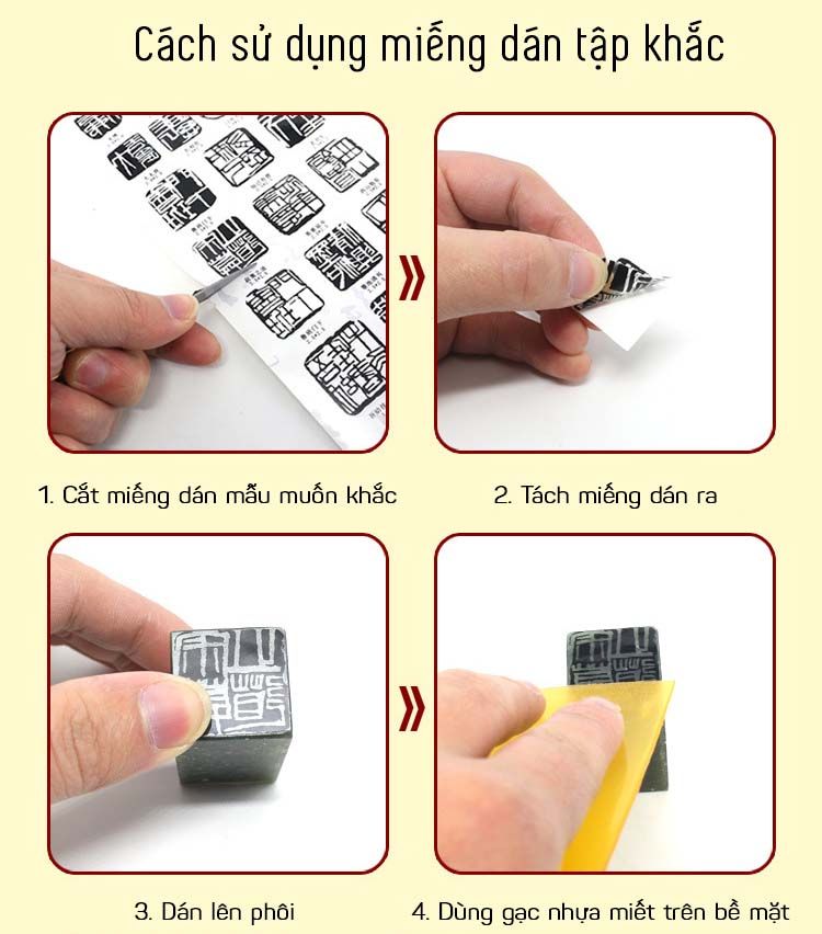 Hướng dẫn khắc triện